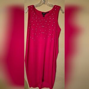 Jones New York Pink Studded Dress